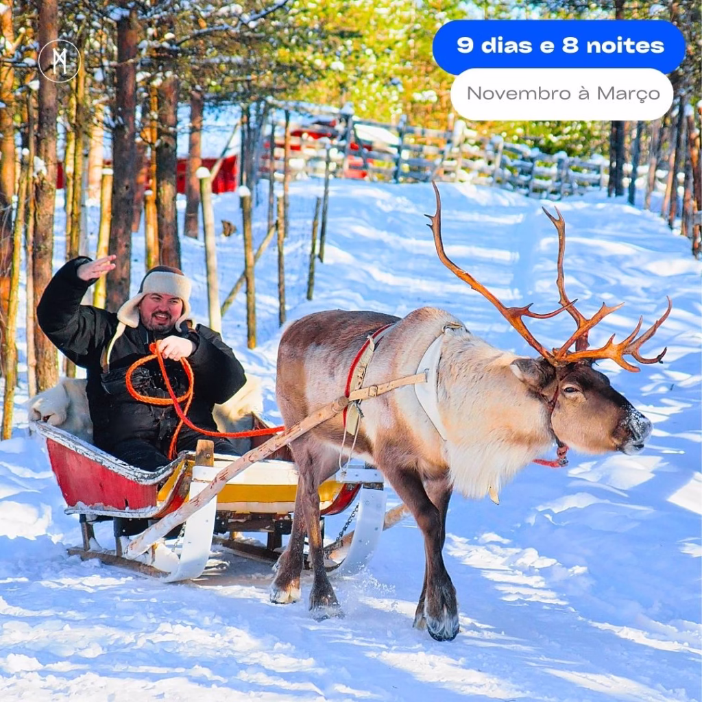 Roteiro para Tromsø e Rovaniemi